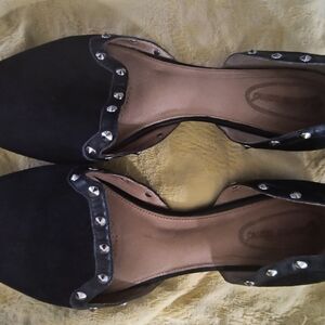 Corso Como Black Studded Flats